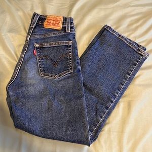Levi’s Ribcage Straight Ankle Jeans